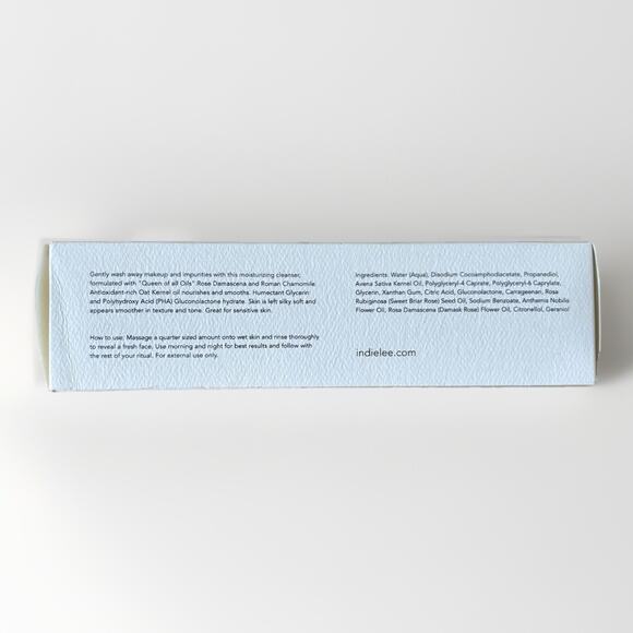 NEW INDIE LEE Soothing Cleanser PHA Exfoliate Hydrate Plump Dry Skin Full Size - Picture 7 of 9